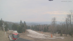 Horní část sjezdovek