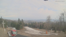 Horní část sjezdovek