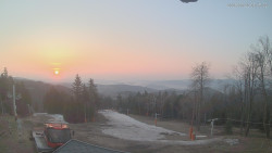 Horní část sjezdovek