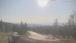 Horní část sjezdovek