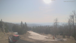 Horní část sjezdovek