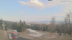 Horní část sjezdovek