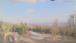 Horní část sjezdovek