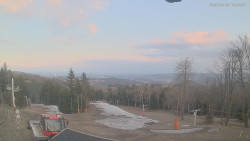 Horní část sjezdovek