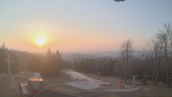 Horní část sjezdovek