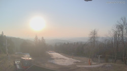 Horní část sjezdovek