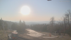 Horní část sjezdovek