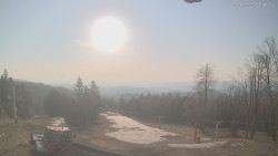 Horní část sjezdovek