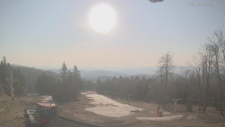 Horní část sjezdovek