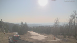 Horní část sjezdovek