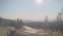 Horní část sjezdovek