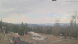 Horní část sjezdovek