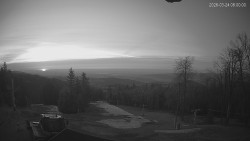 Horní část sjezdovek