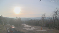 Horní část sjezdovek