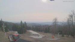 Horní část sjezdovek