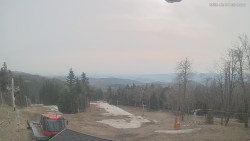 Horní část sjezdovek