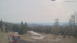 Horní část sjezdovek