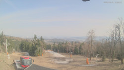 Horní část sjezdovek