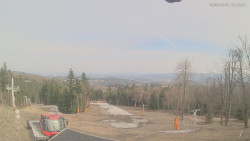 Horní část sjezdovek