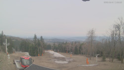 Horní část sjezdovek