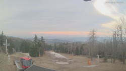 Horní část sjezdovek