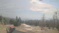 Horní část sjezdovek