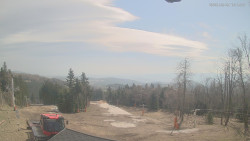 Horní část sjezdovek