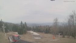 Horní část sjezdovek