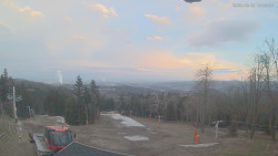 Horní část sjezdovek