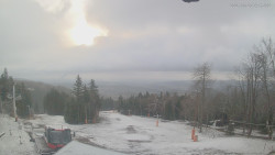 Horní část sjezdovek