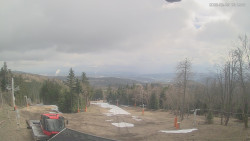 Horní část sjezdovek