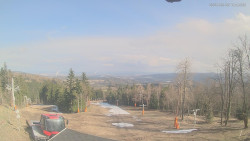 Horní část sjezdovek