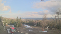 Horní část sjezdovek