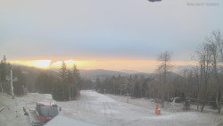 Horní část sjezdovek