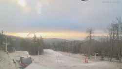 Horní část sjezdovek