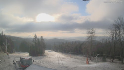 Horní část sjezdovek