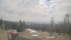 Horní část sjezdovek