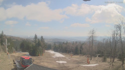 Horní část sjezdovek