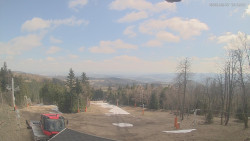 Horní část sjezdovek