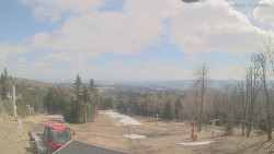 Horní část sjezdovek