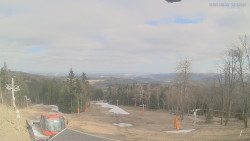 Horní část sjezdovek