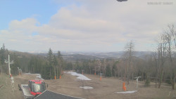 Horní část sjezdovek