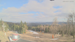 Horní část sjezdovek