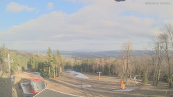 Horní část sjezdovek