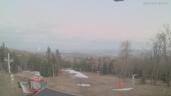 Horní část sjezdovek