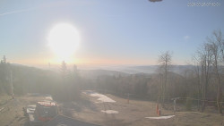 Horní část sjezdovek