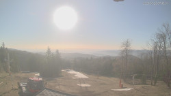 Horní část sjezdovek