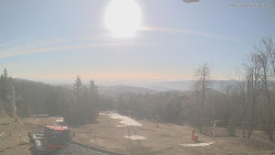 Horní část sjezdovek