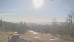 Horní část sjezdovek