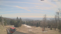 Horní část sjezdovek